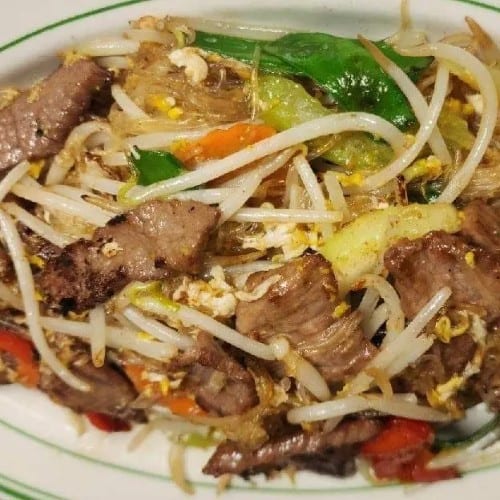 Pad Woon Sen (Stir-Fried Glass Noodle).