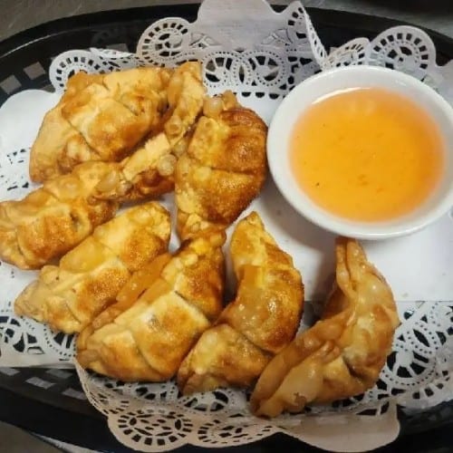 Fried Gyoza.