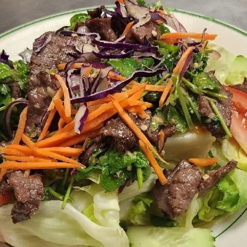 Grilled Chicken/Beef Salad.