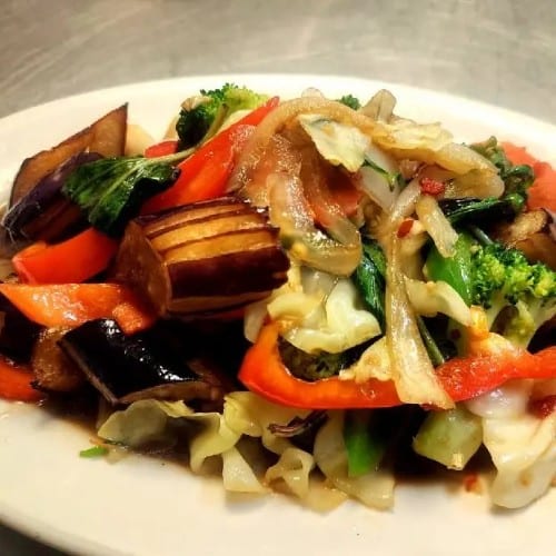 Spicy Eggplant.