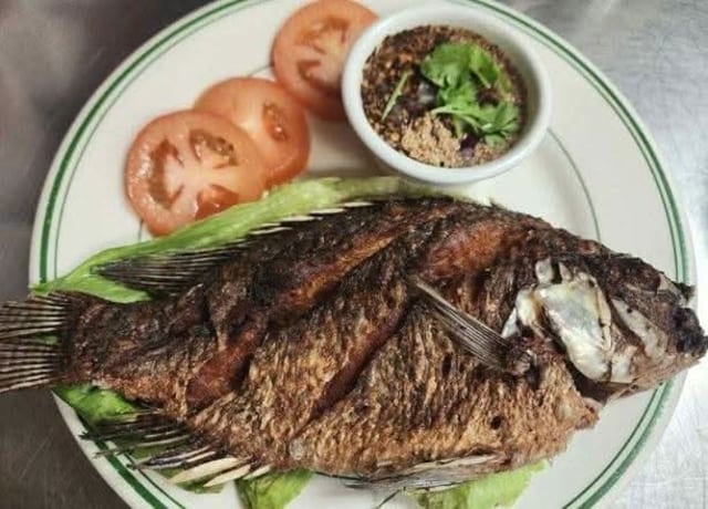 Fried Tilapia.